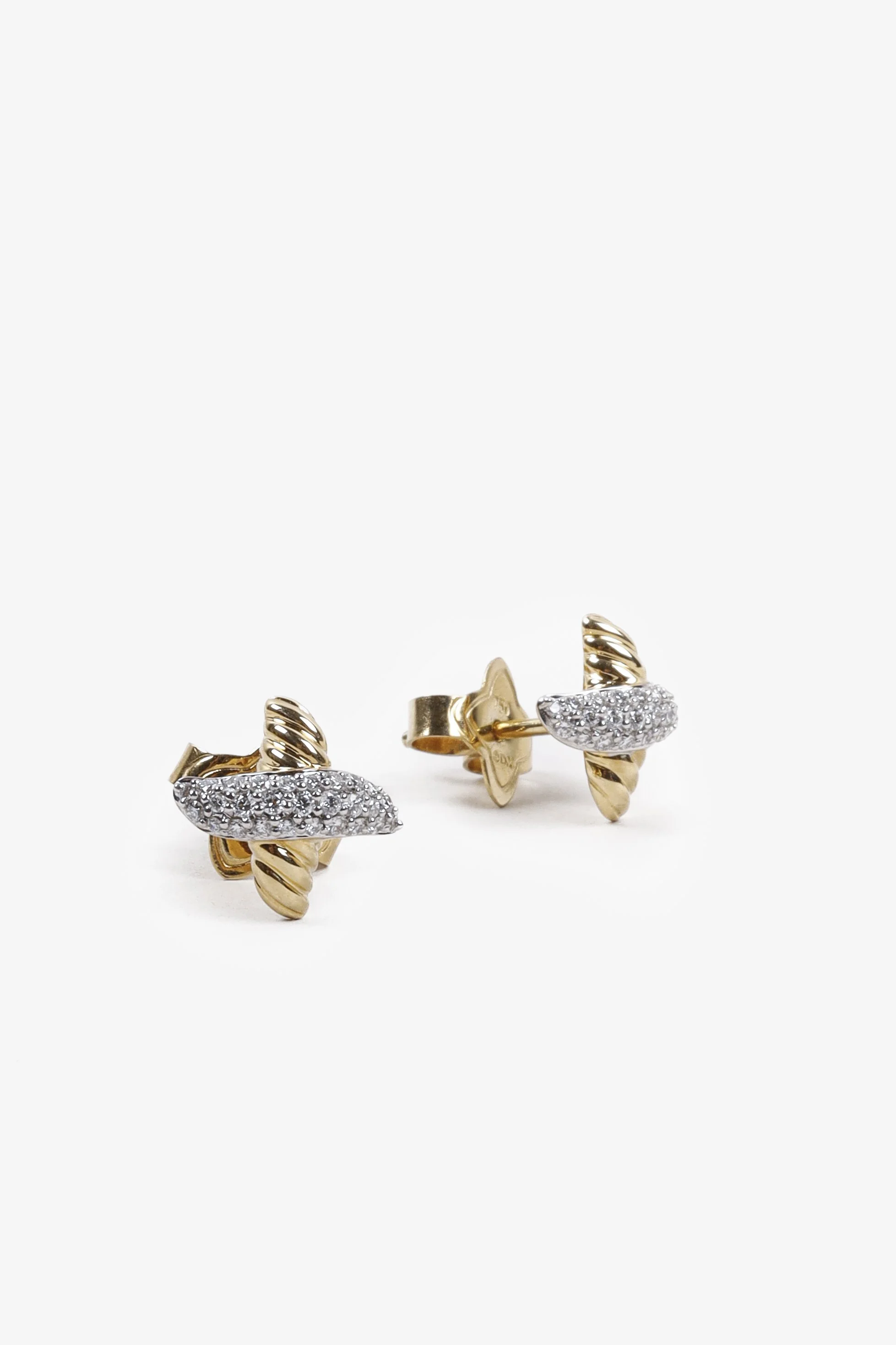 David yurman 2025 cross earrings